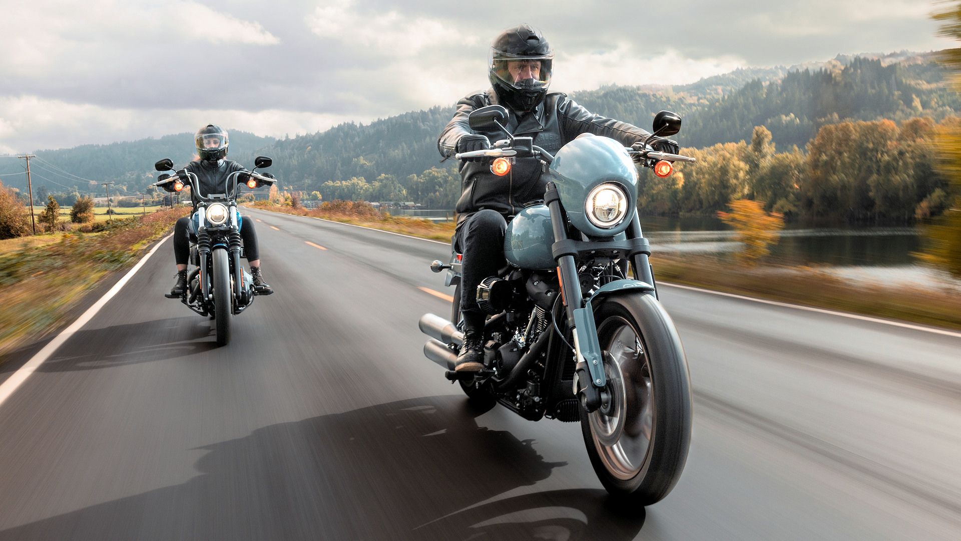 2024 Harley-Davidson Low Rider S cruising on the road