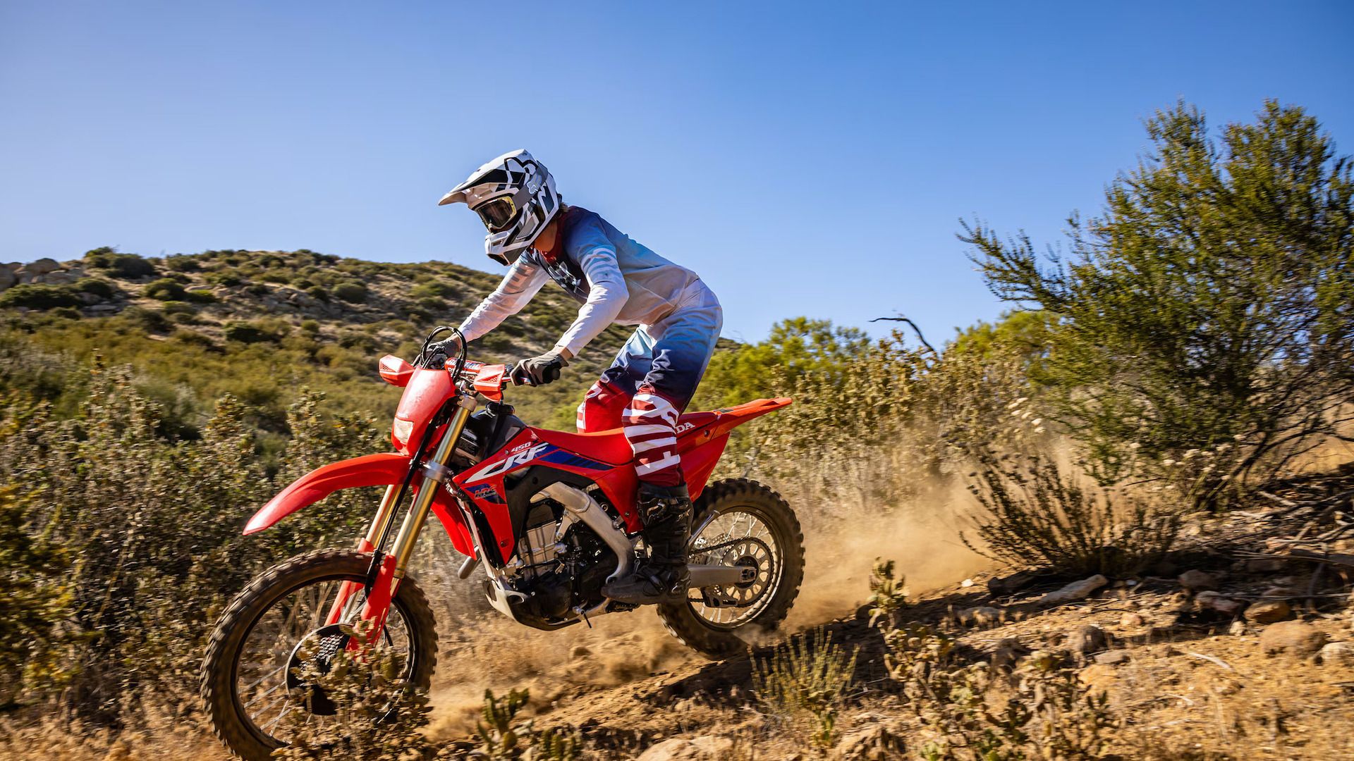 2024 CRF450X action