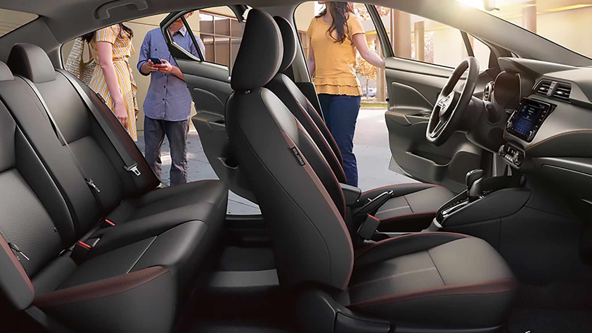 The Interior of the 2024 Nissan Versa