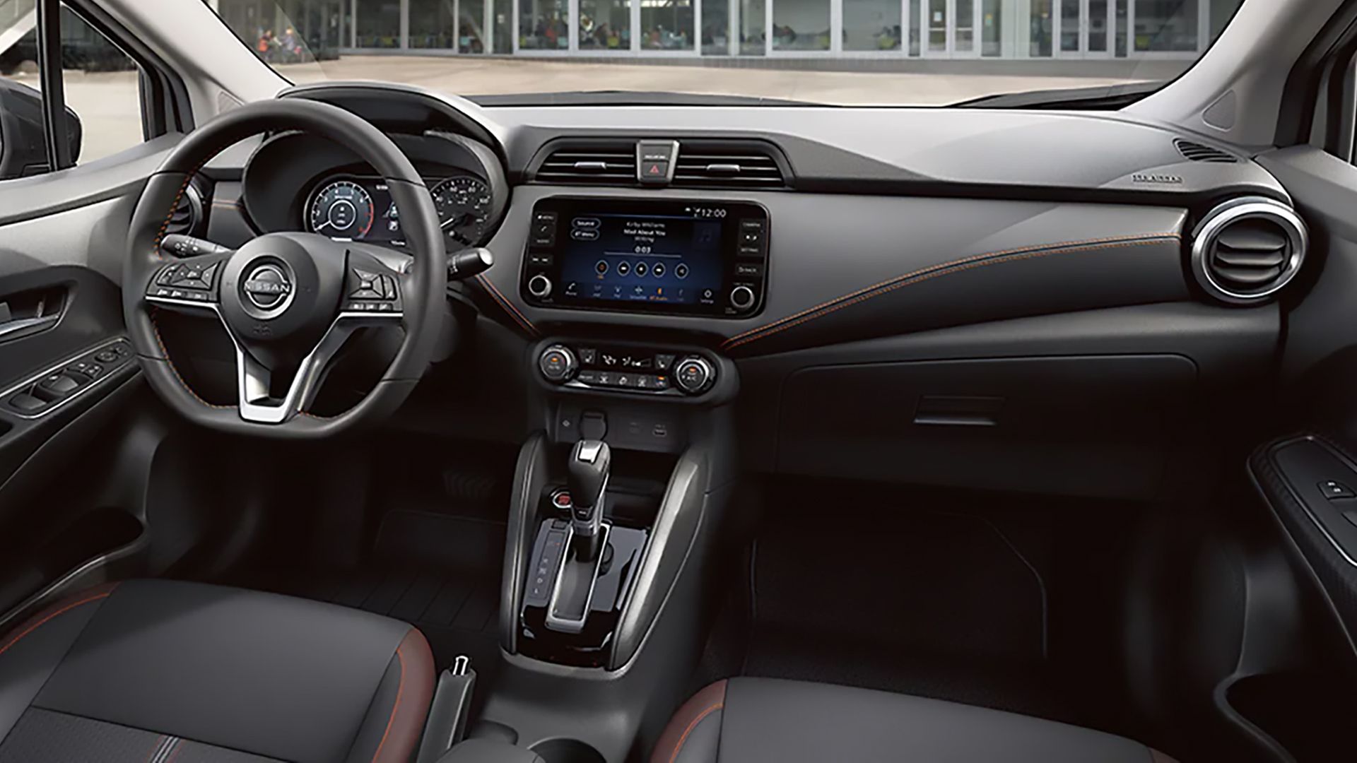 The Interior of the 2024 Nissan Versa 