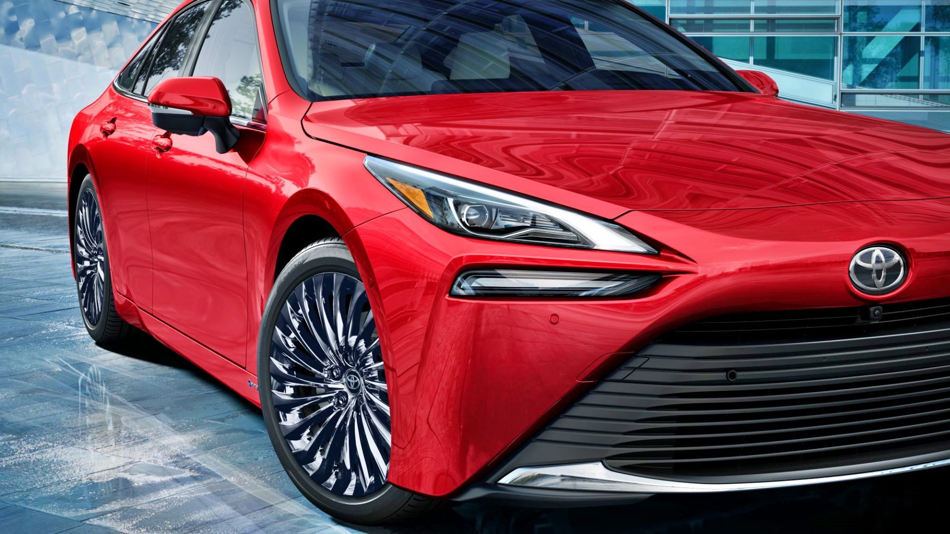 Toyota Mirai 2024 Vermelho