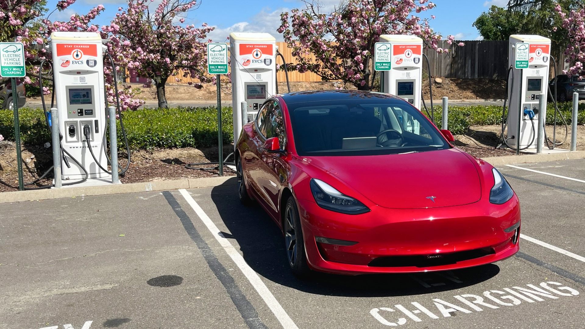 EVCS Charger Tesla