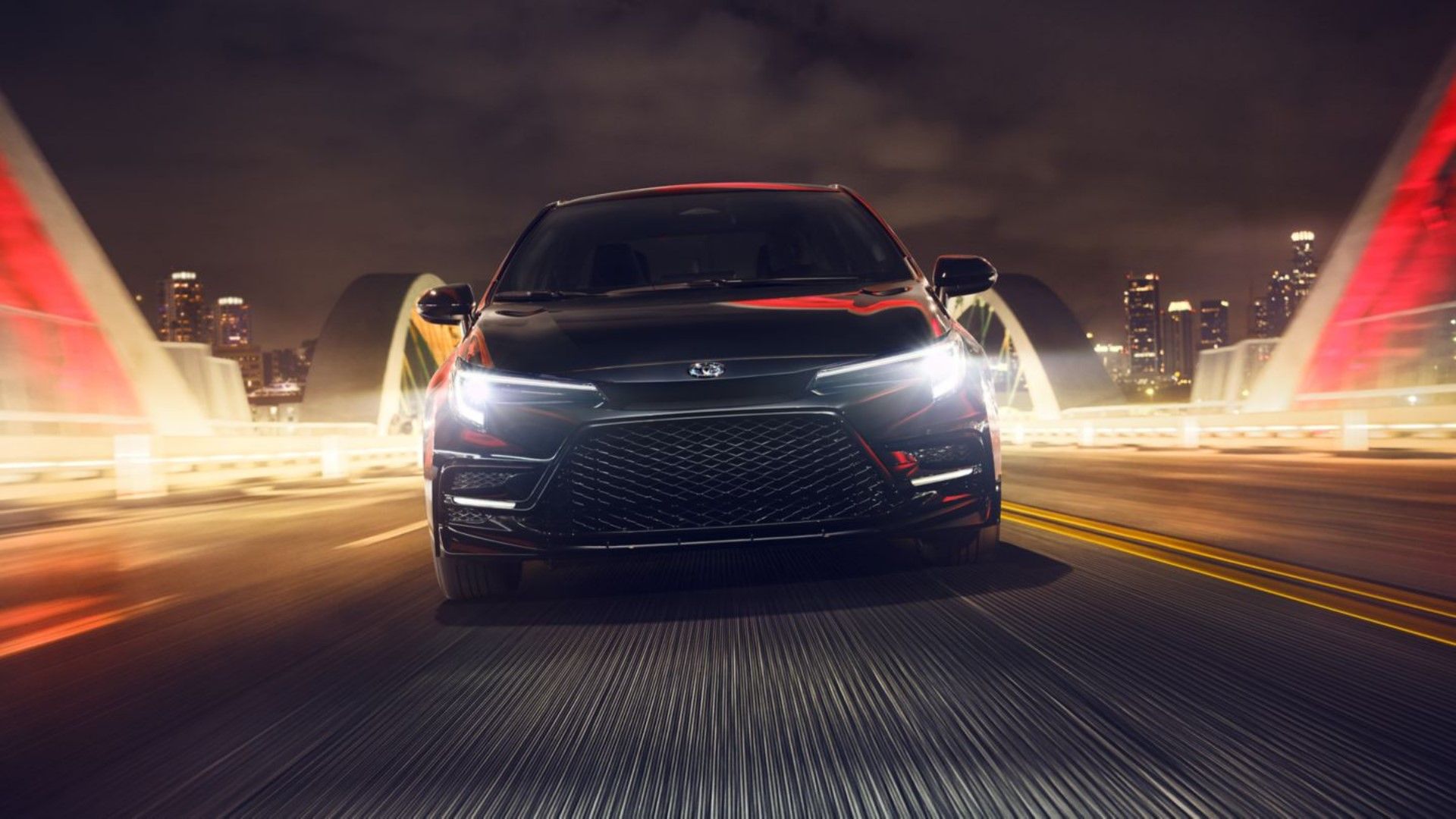 2024 Toyota Corolla Nightshade front driving