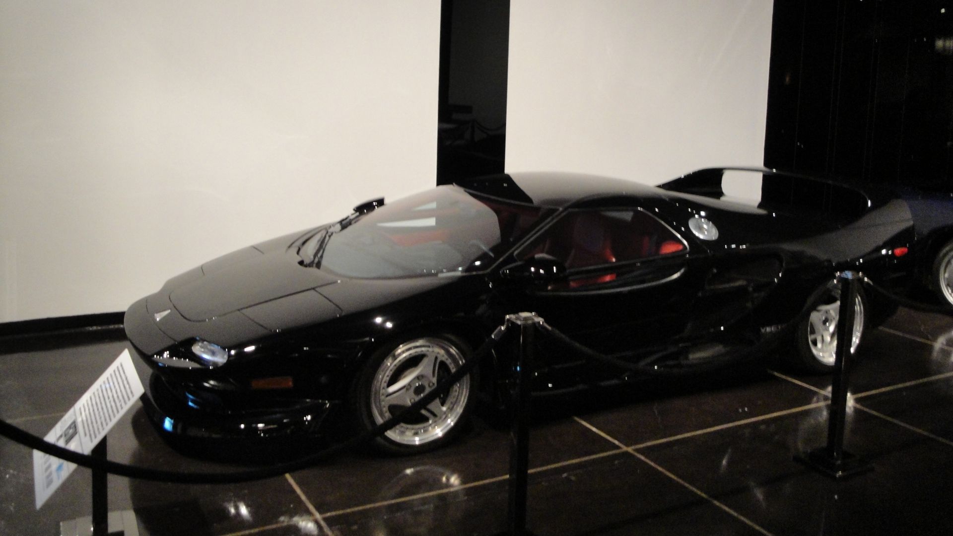 1998 Vector M12 on an exhibition