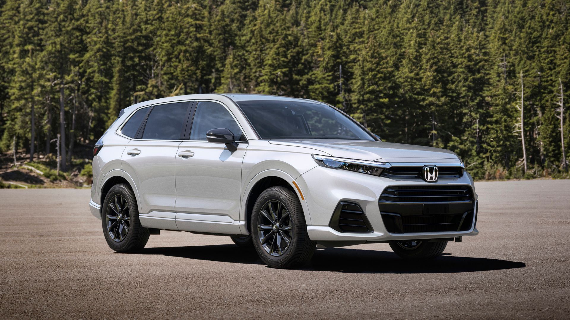 Honda CR-V parked outside