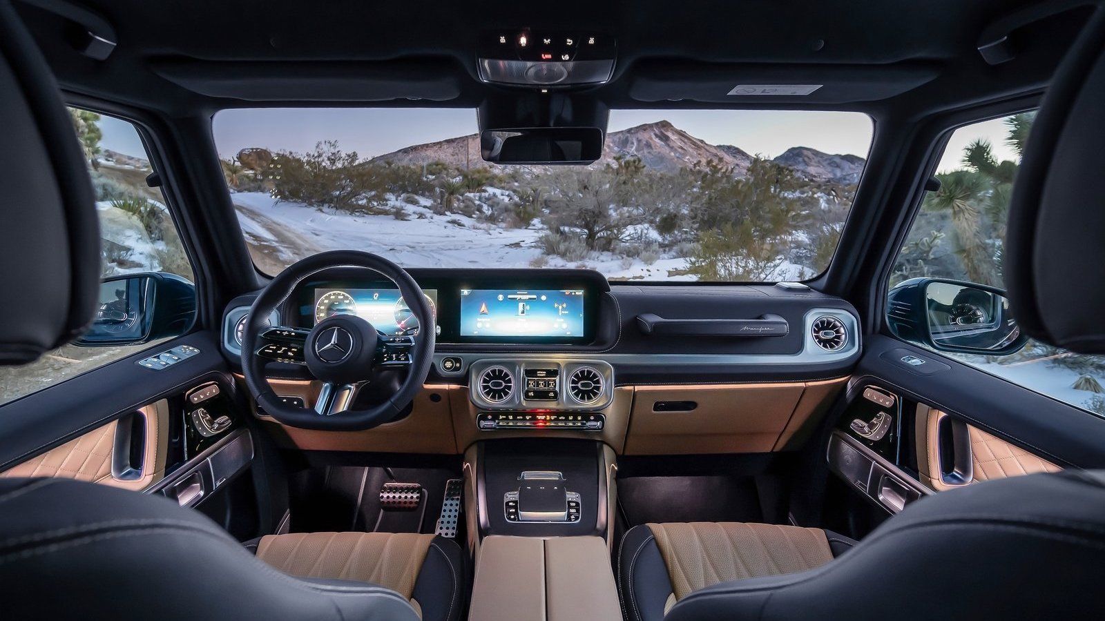 2025 Interior of a 2025 Mercedes-Benz G550