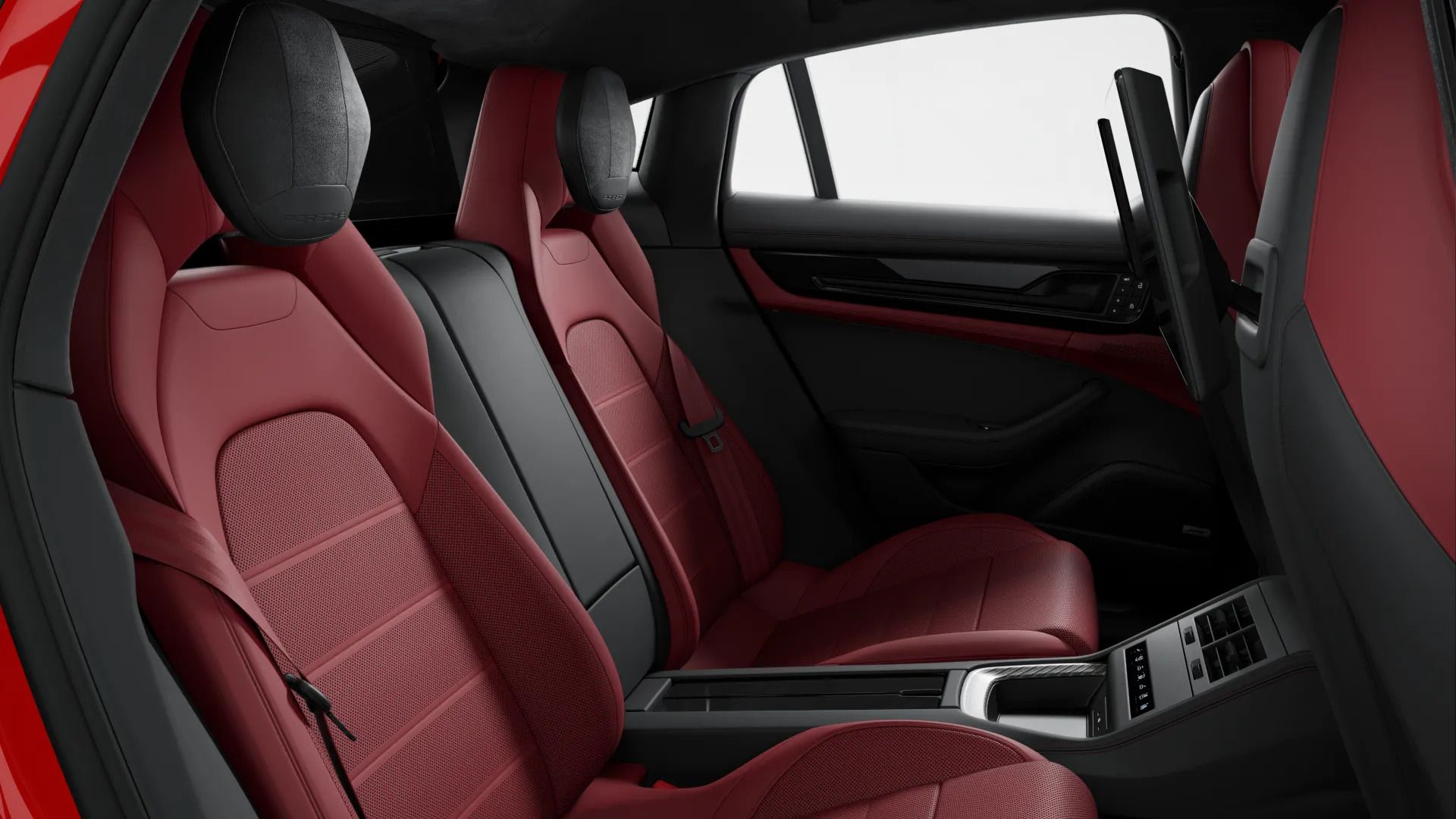Panamera Turbo E-Hybrid rear seats