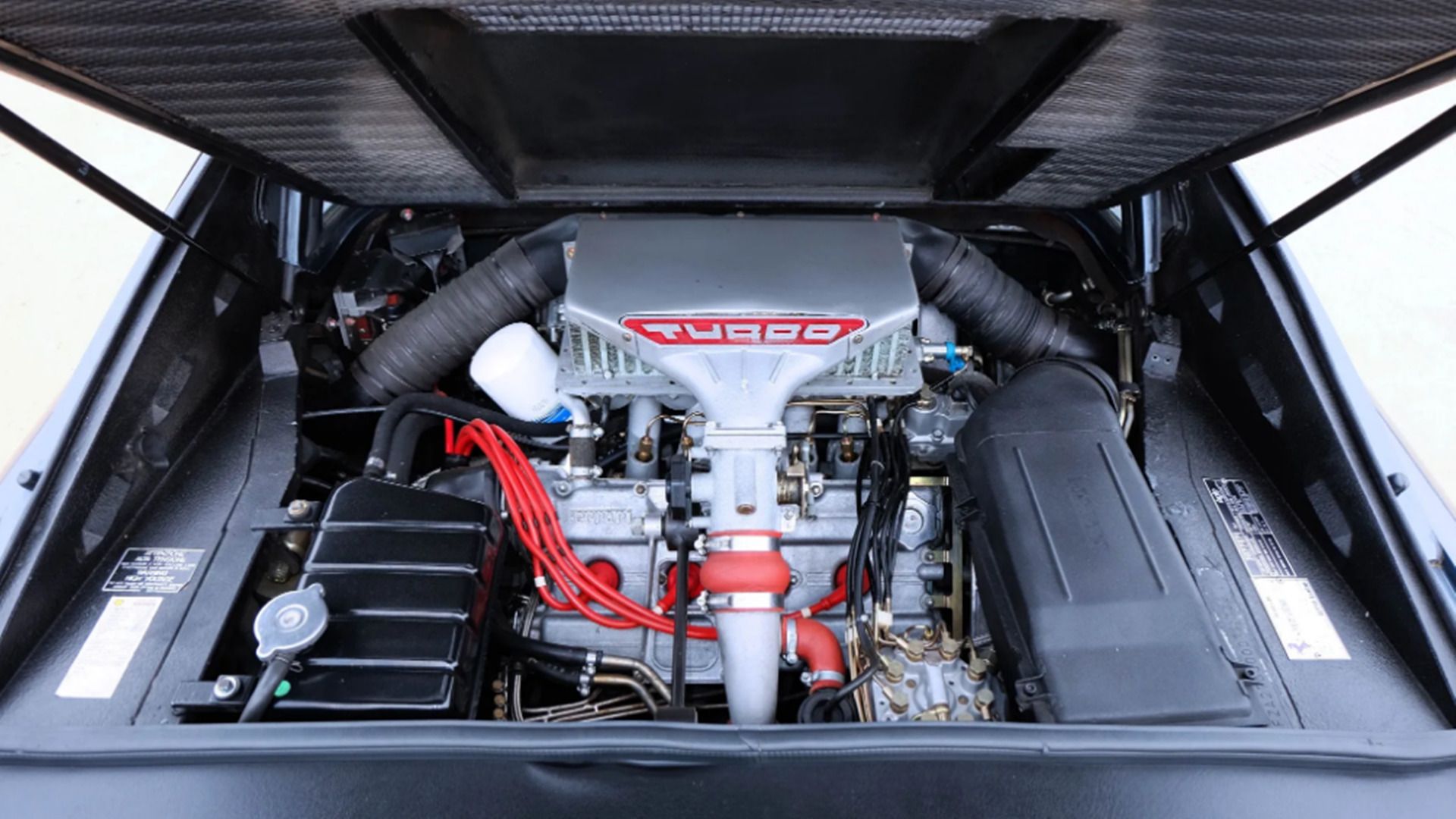 Ferrari GTB turbo engine
