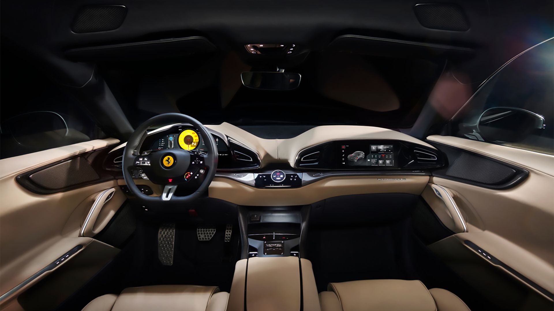 The 2024 Ferrari Purosangue's Interior