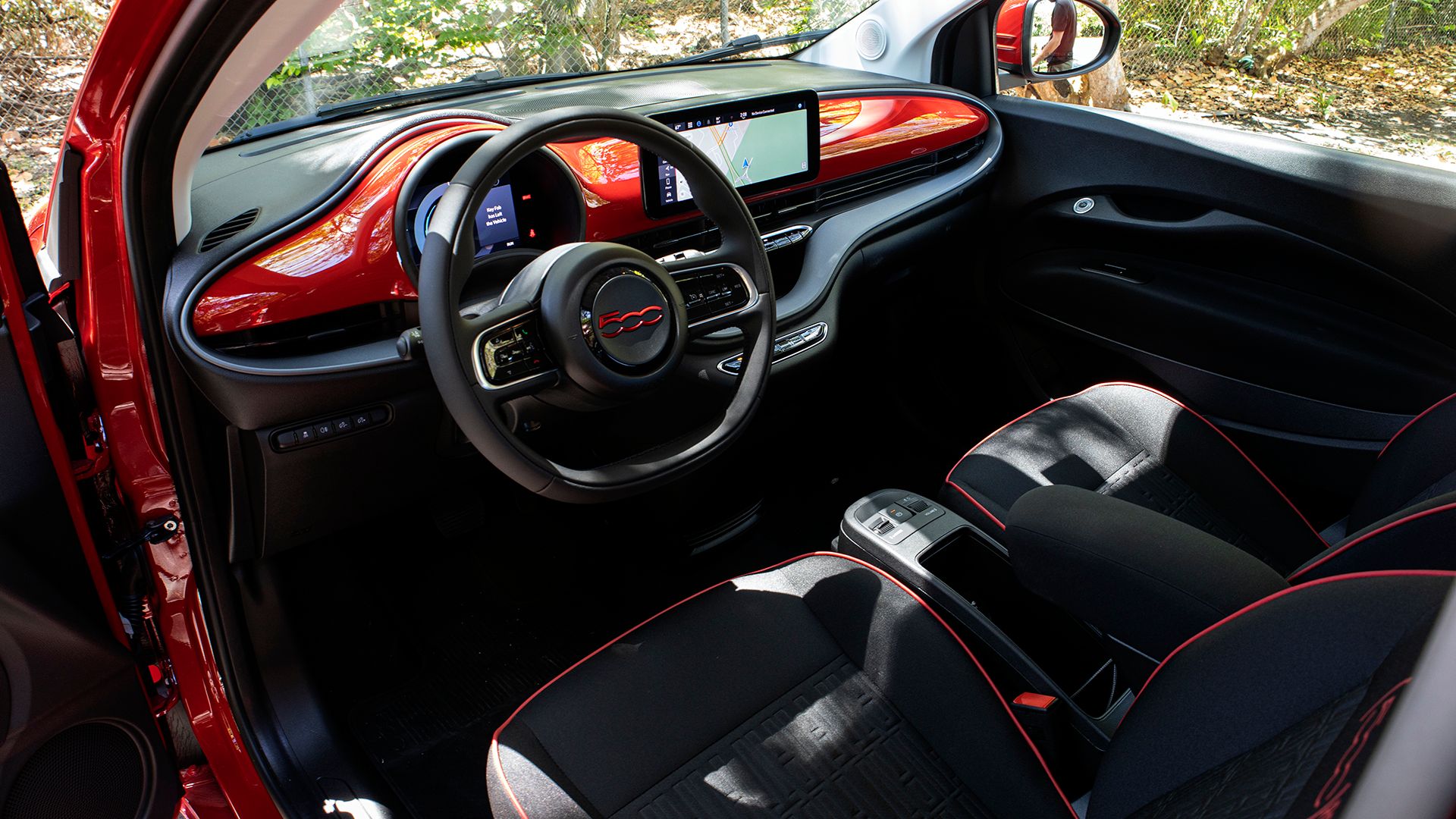 2024 Fiat 500e Interior