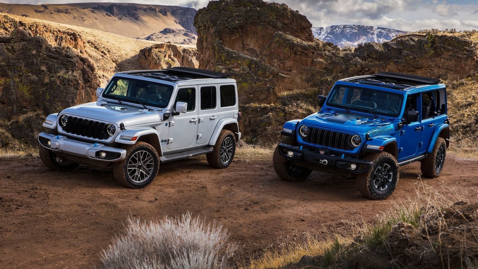 Two 2024 Jeep Wrangler 4xe