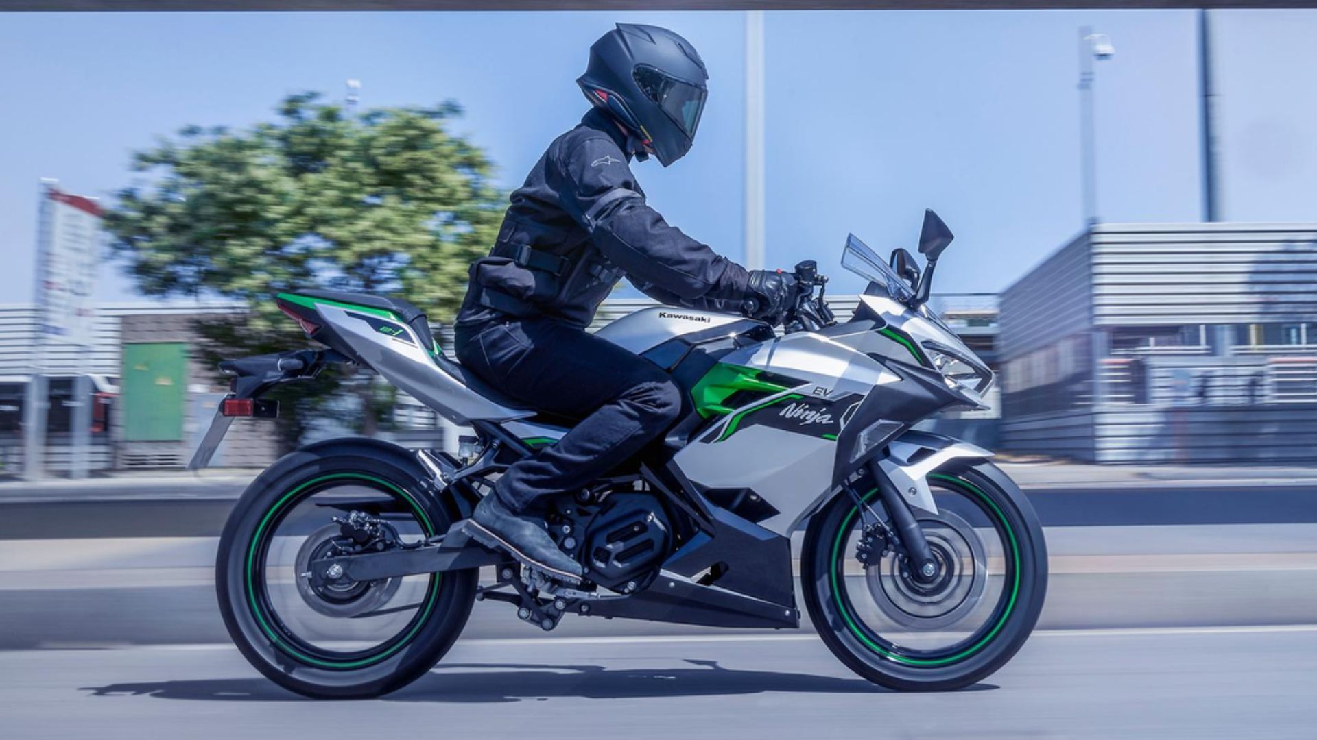 Illustration of Electric Sport Bikes