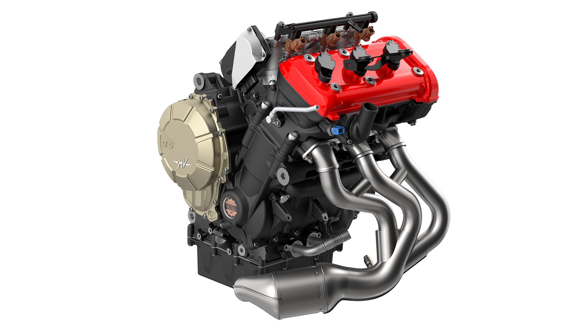 MV Agusta new 931cc inline-triple engine