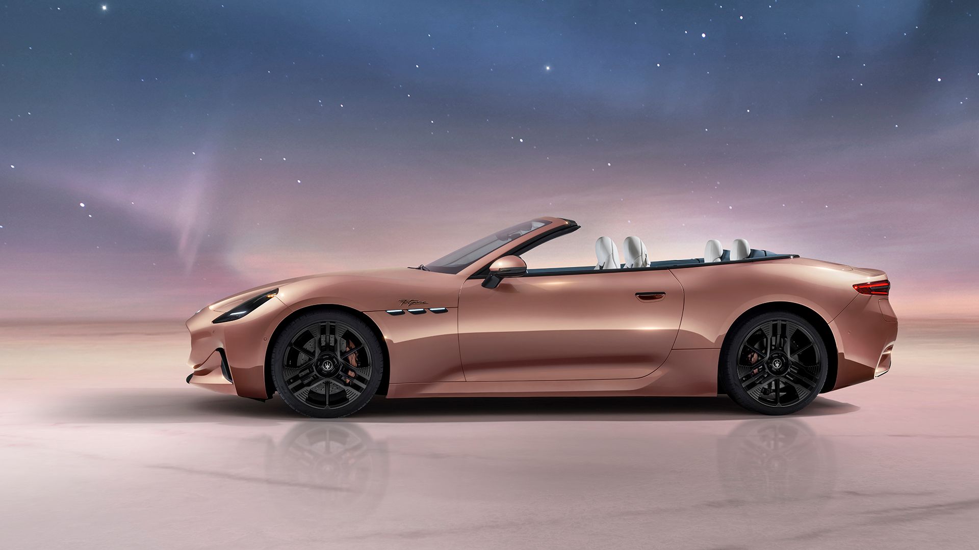 2025 Maserati GranCabrio Folgore Side Profile
