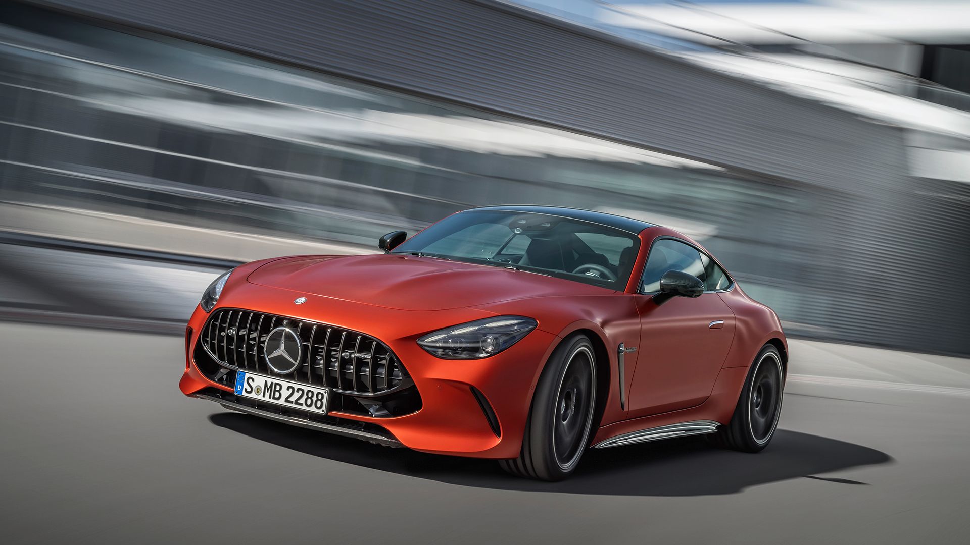 2025 Mercedes-AMG GT 63 S E Performance Driving Front TopSpeed