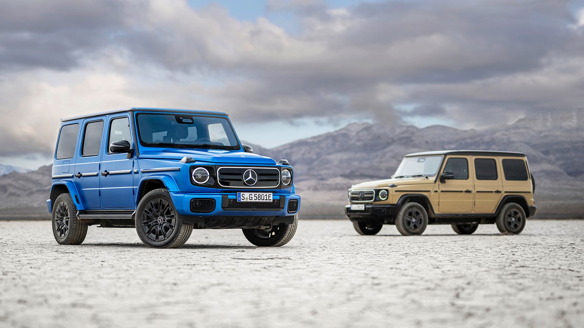 2025 Mercedes-Benz G 580 Electric Front Three Quarter Duo TopSpeed