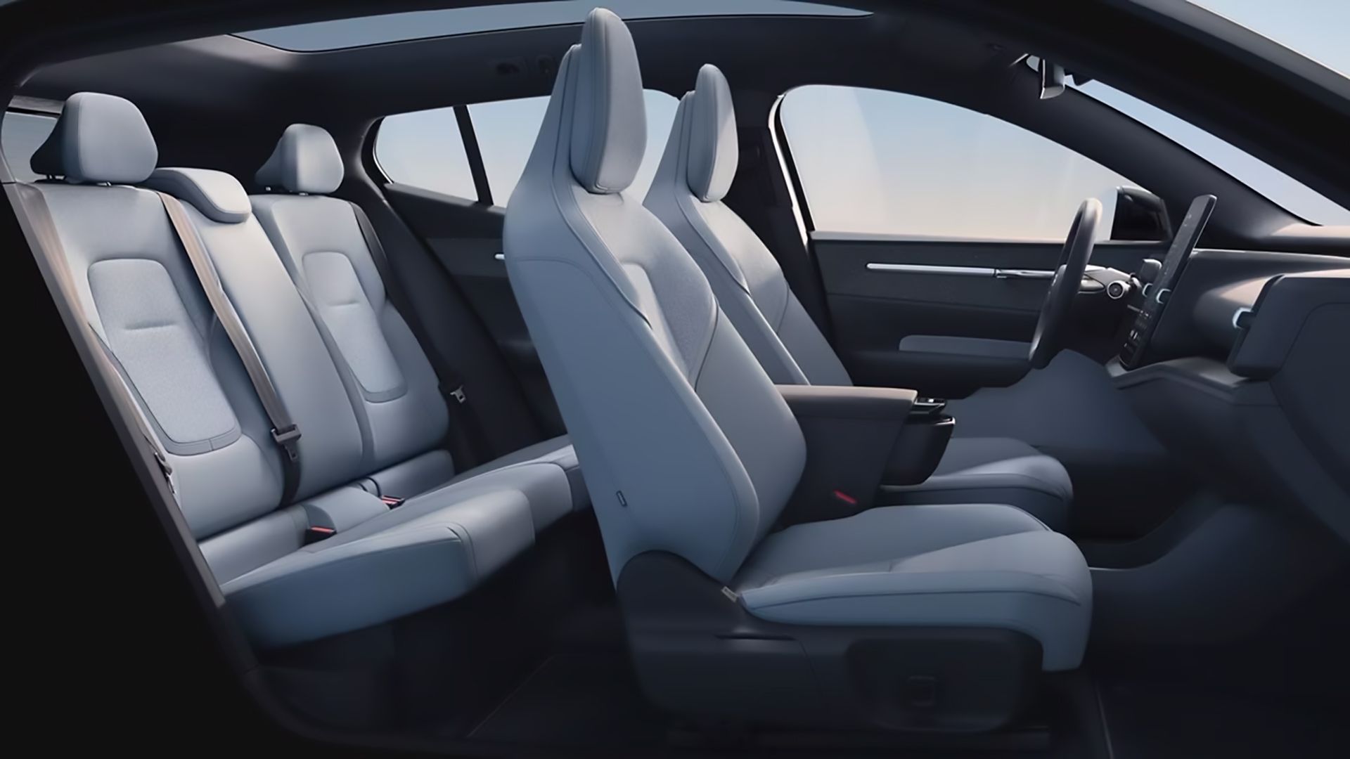 The 2025 Volvo EV30's Interior
