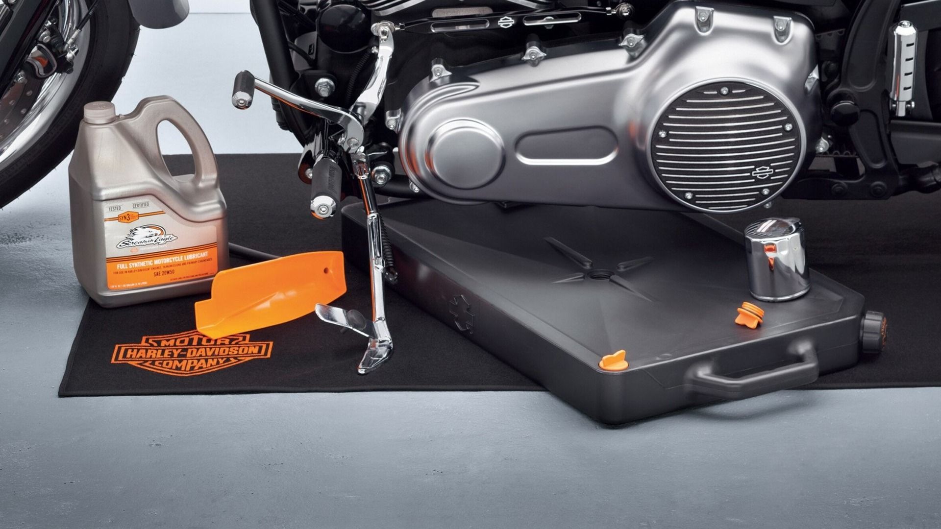 Harley-Davidson Low Profile Oil Drain Pan