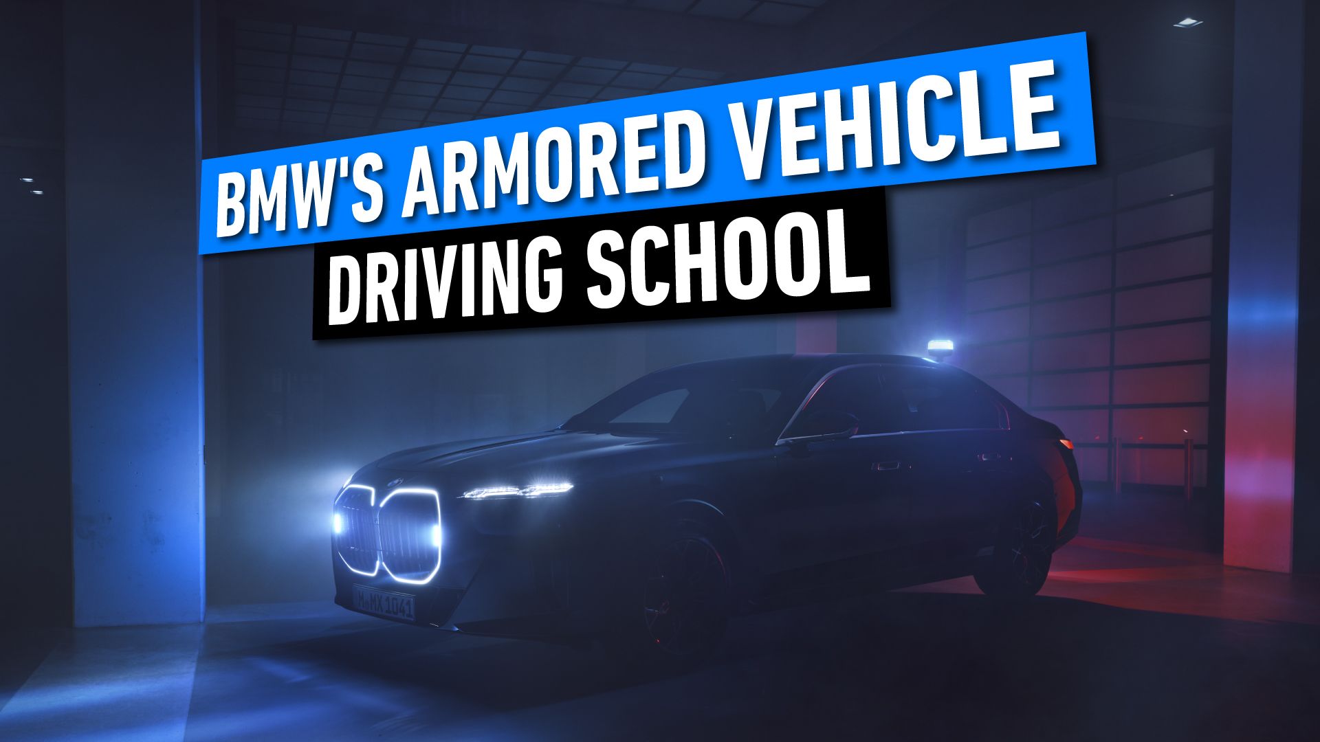BMW Armored Driving School 7 Series