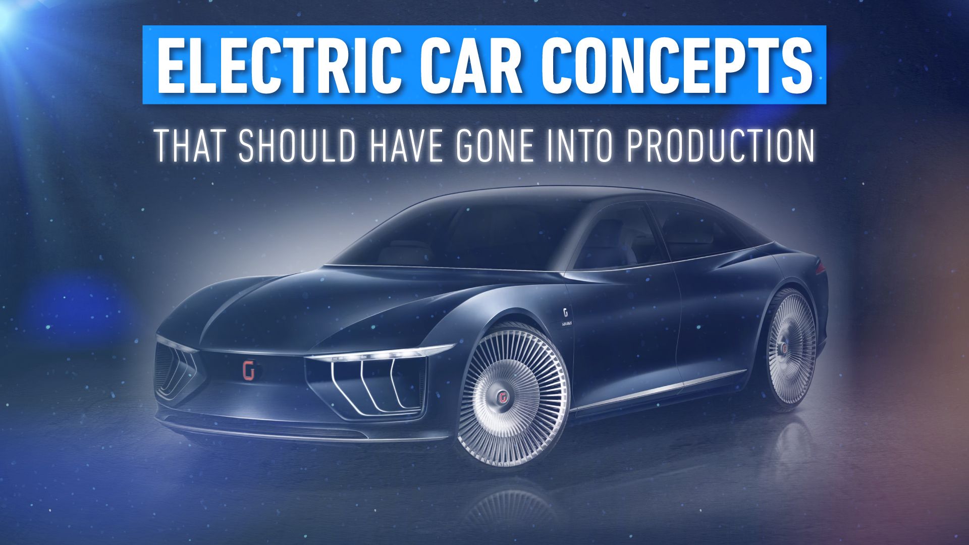 10 Electric Car Concepts That Should Have Gone Into Production