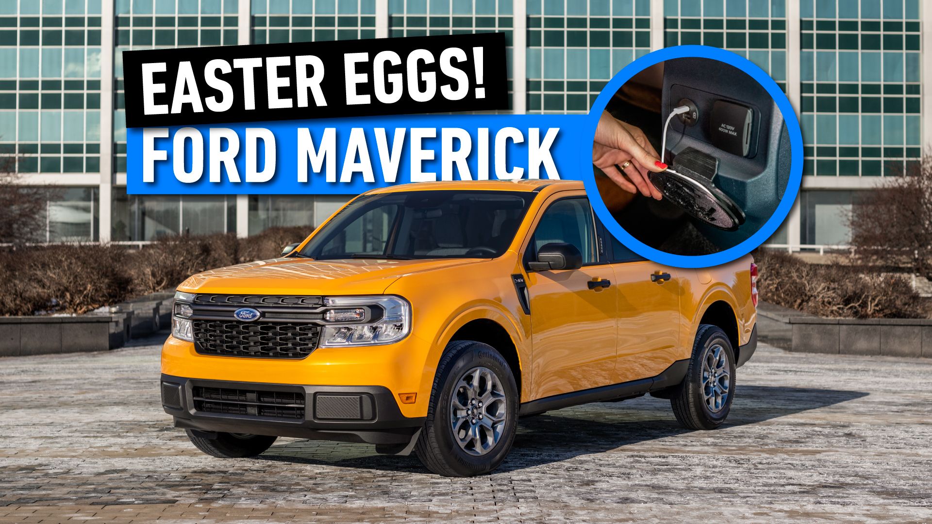Ford Maverick Easter Eggs