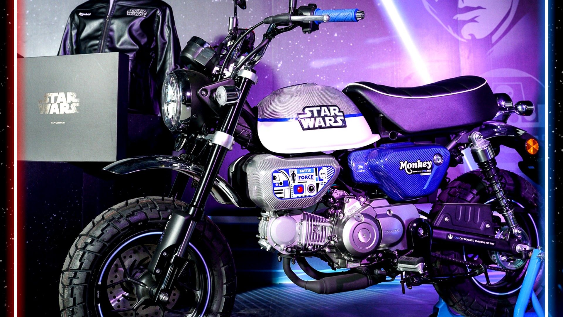 Honda Monkey Star Wars Blue