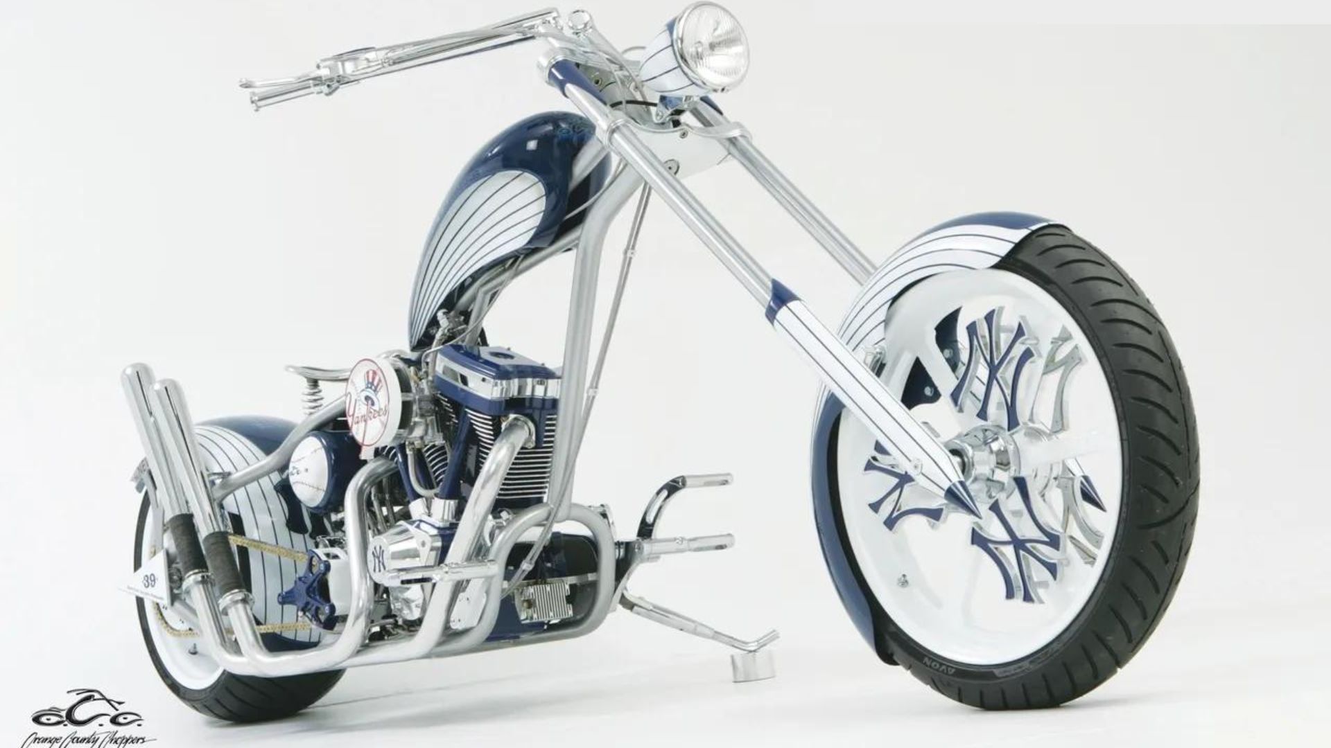 OCC NY Yankees Bike custom bike