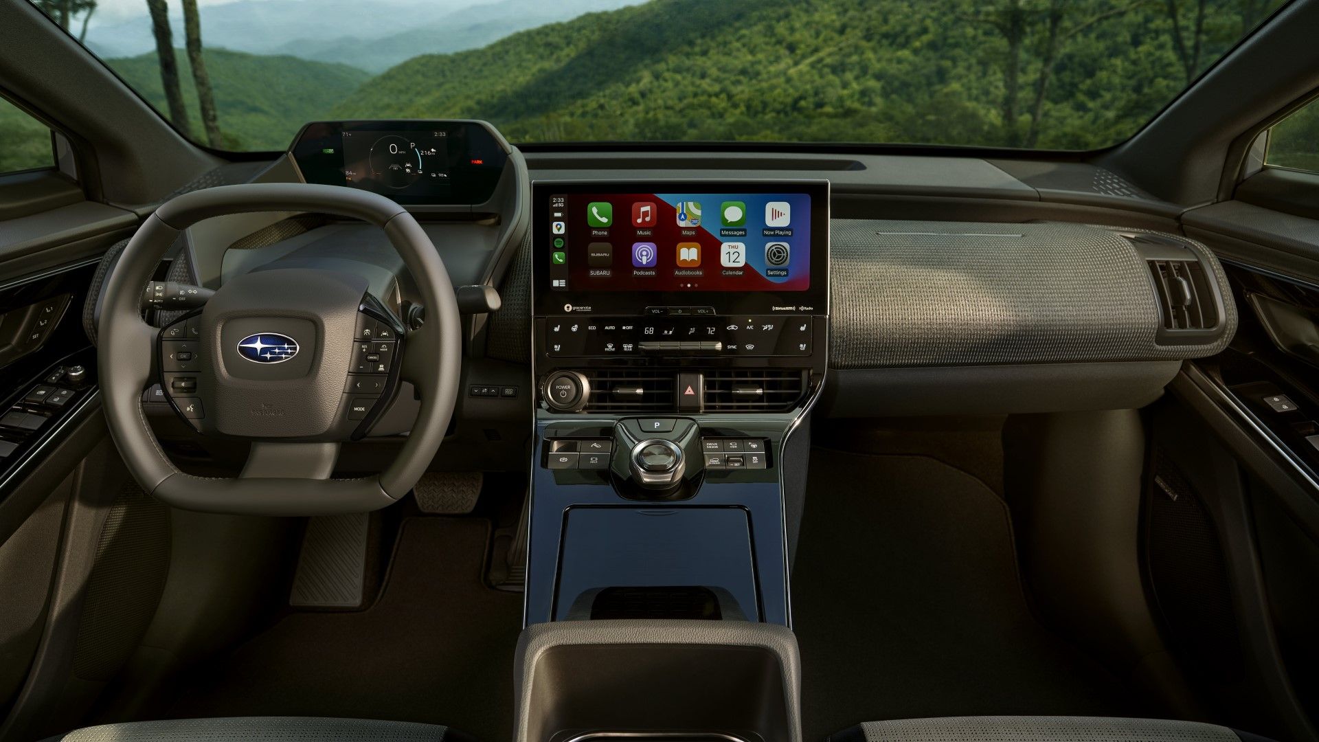 Subaru Solterra dashboard