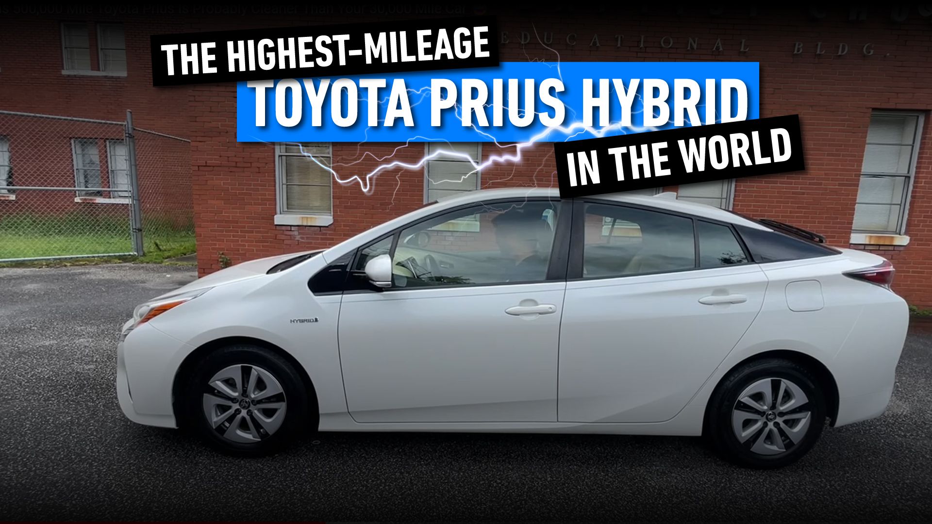 Toyota Prius Hybrid side left shot