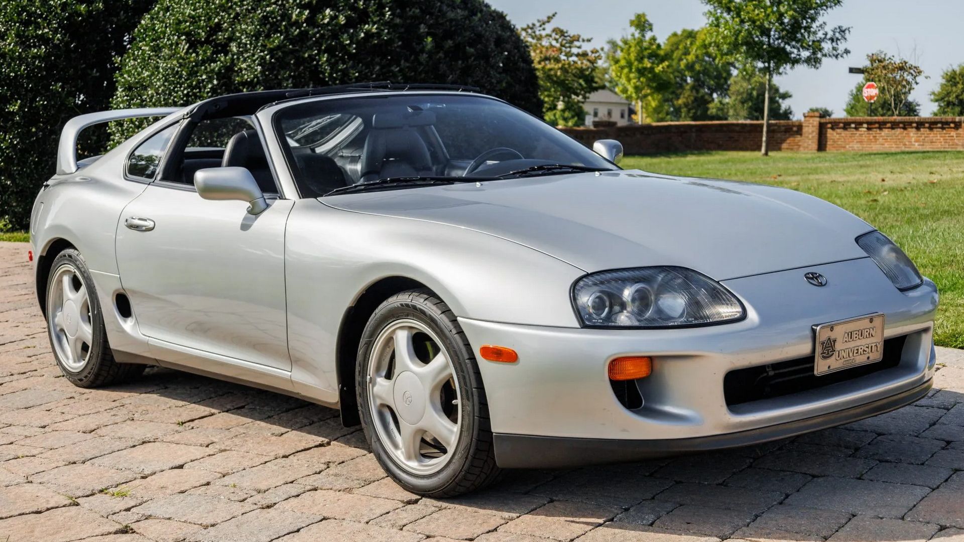 Grey 1997 Toyota Supra Turbo