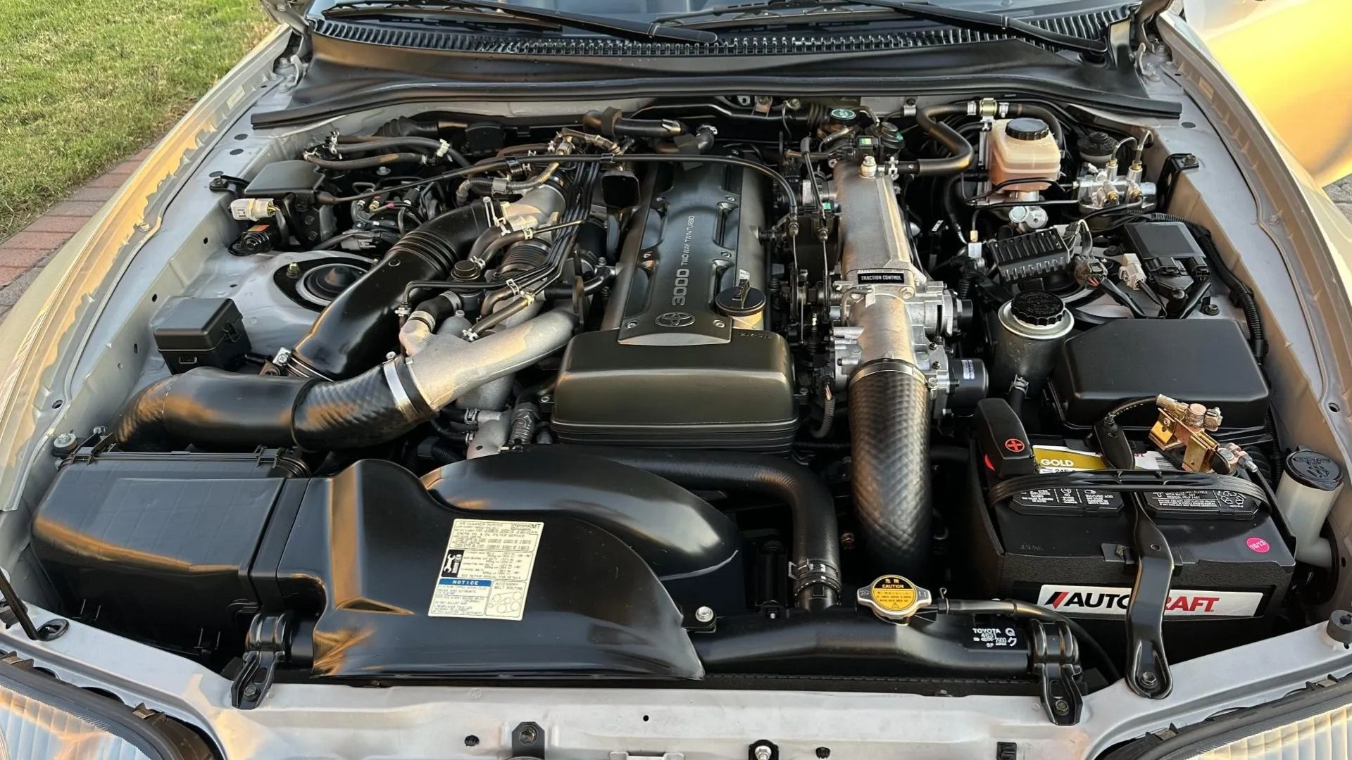 Cinza 1997 Toyota Supra Turbo