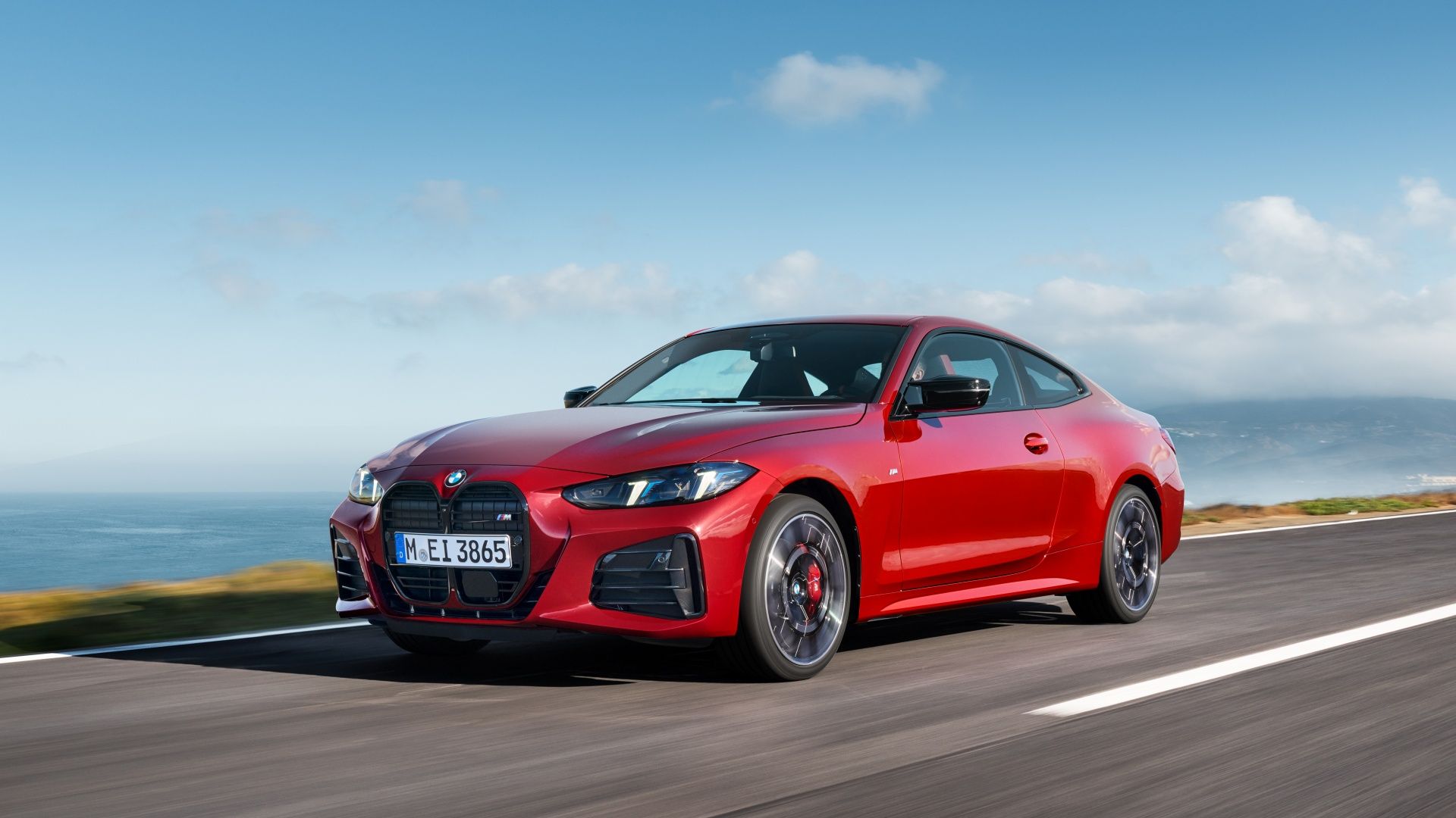 2024 BMW 4 Series Driving