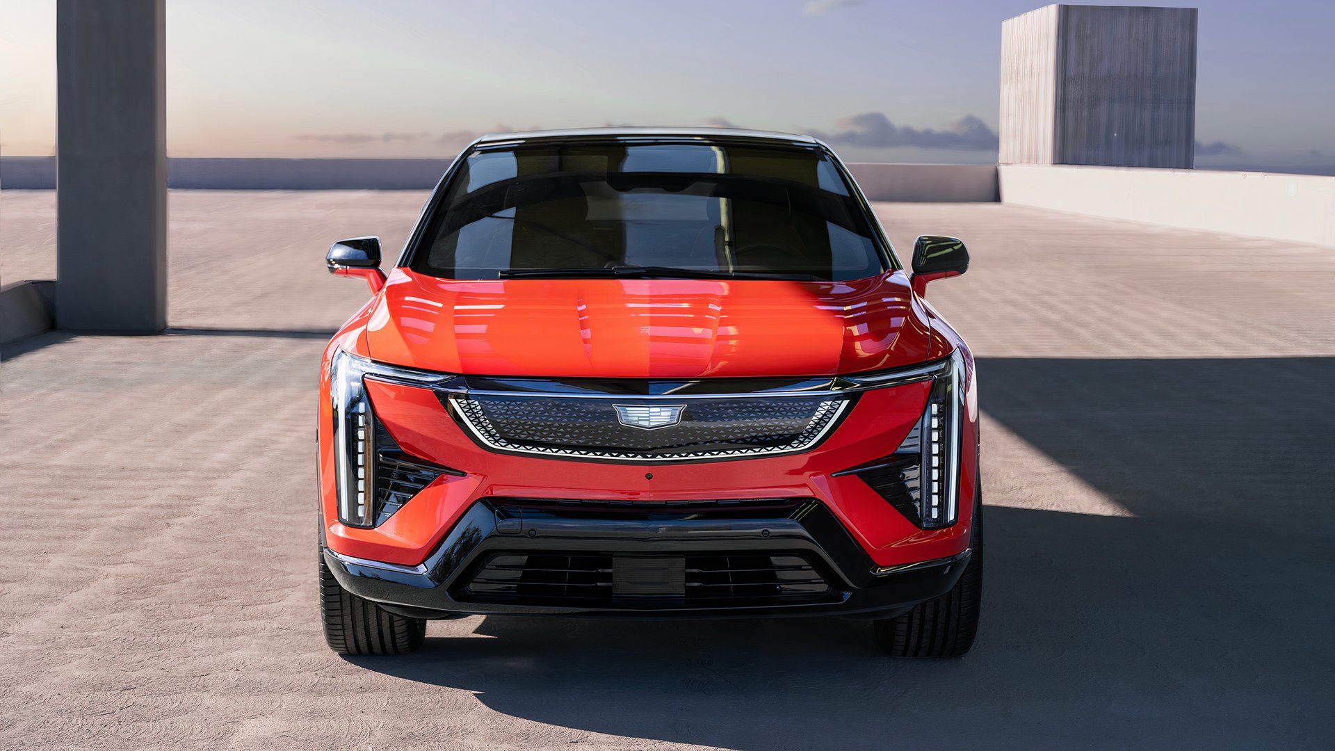 2025 Cadillac Optiq dianteiro TopSpeed-1