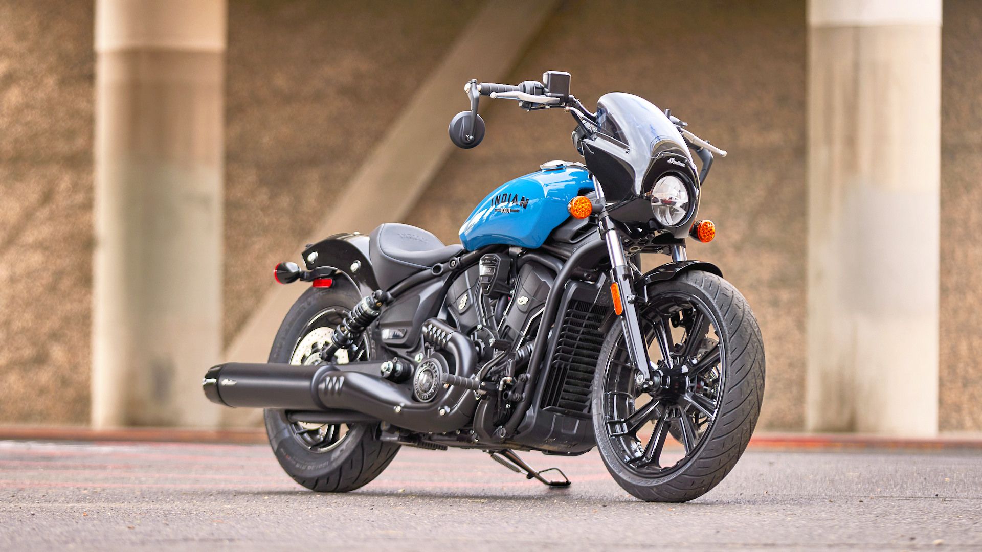 2025 Indian Sport Scout static front quarter shot