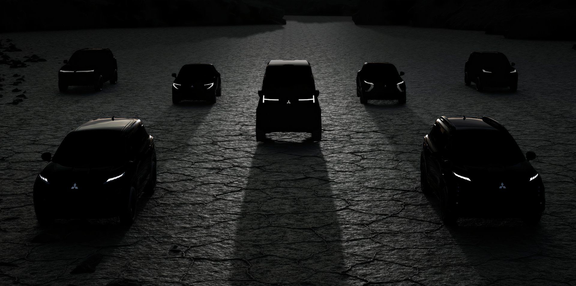 Mitsubishi new vehicle teaser