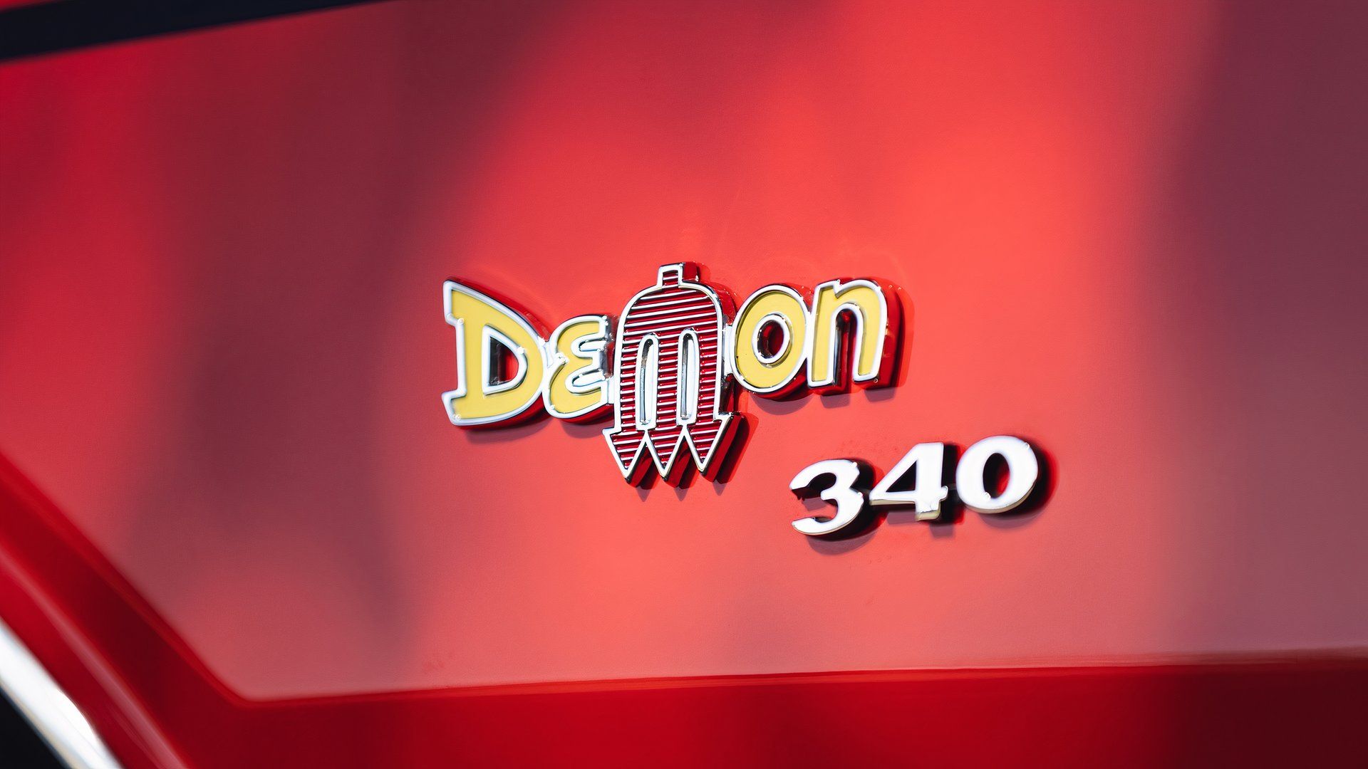 Logotipo do demônio do Dodge Dart Demon 1972