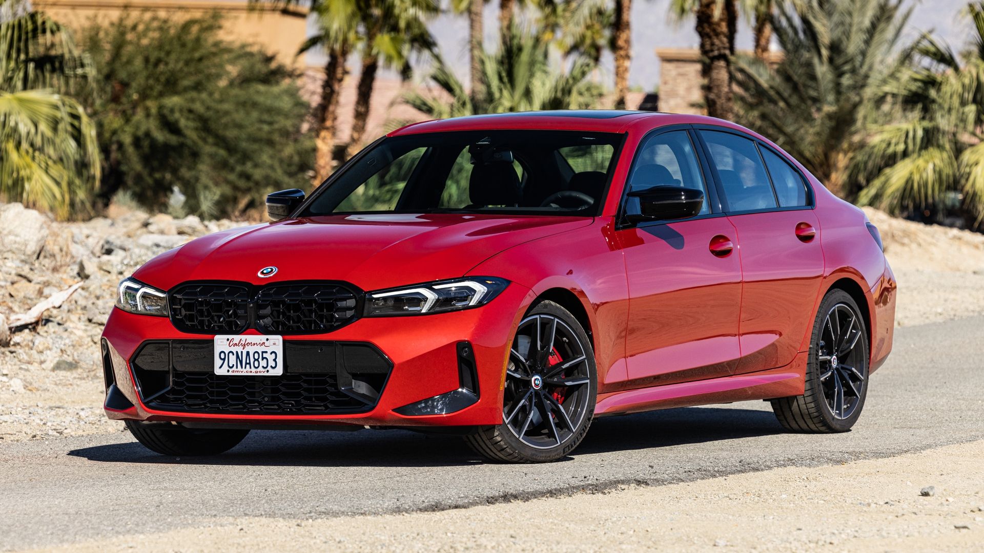 Red 2023 BMW M340i