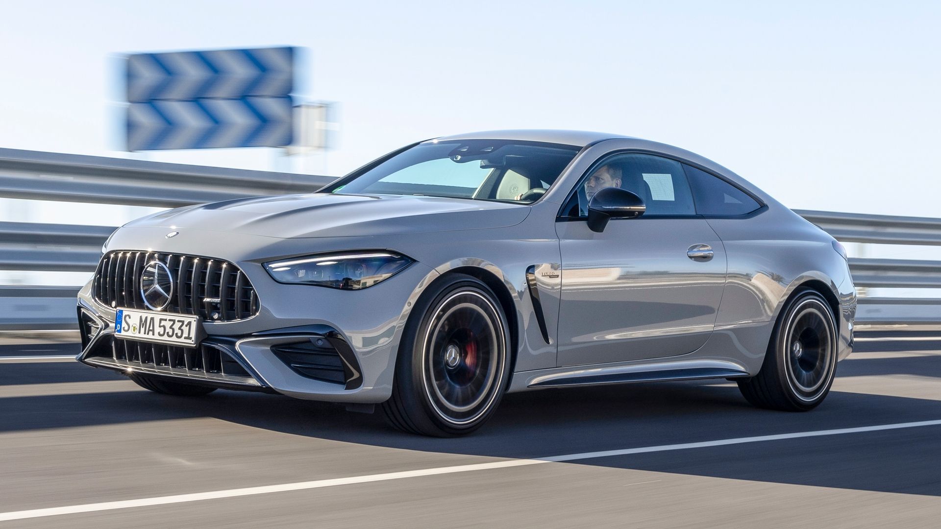 Grey 2024 AMG CLE 53 Coupe