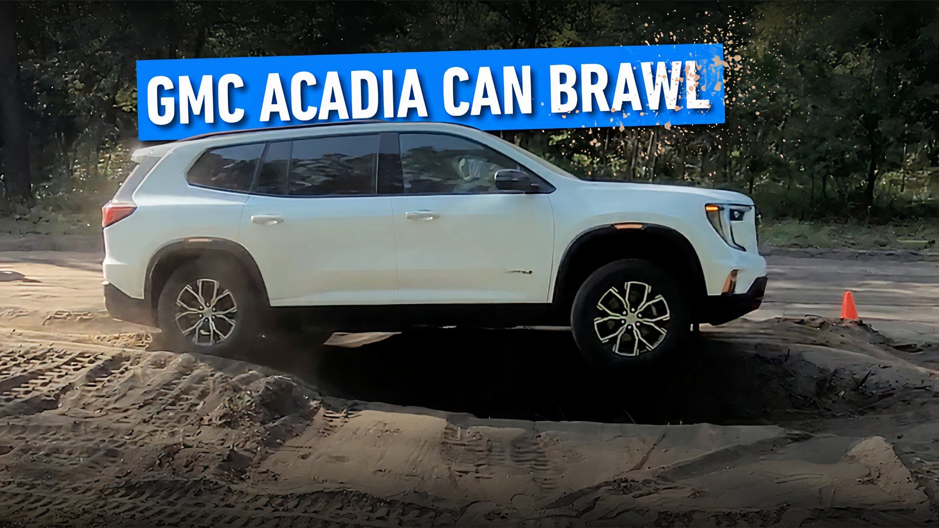 I Tried Offroading With The 2024 GMC Acadia AT4, Here's How It Went