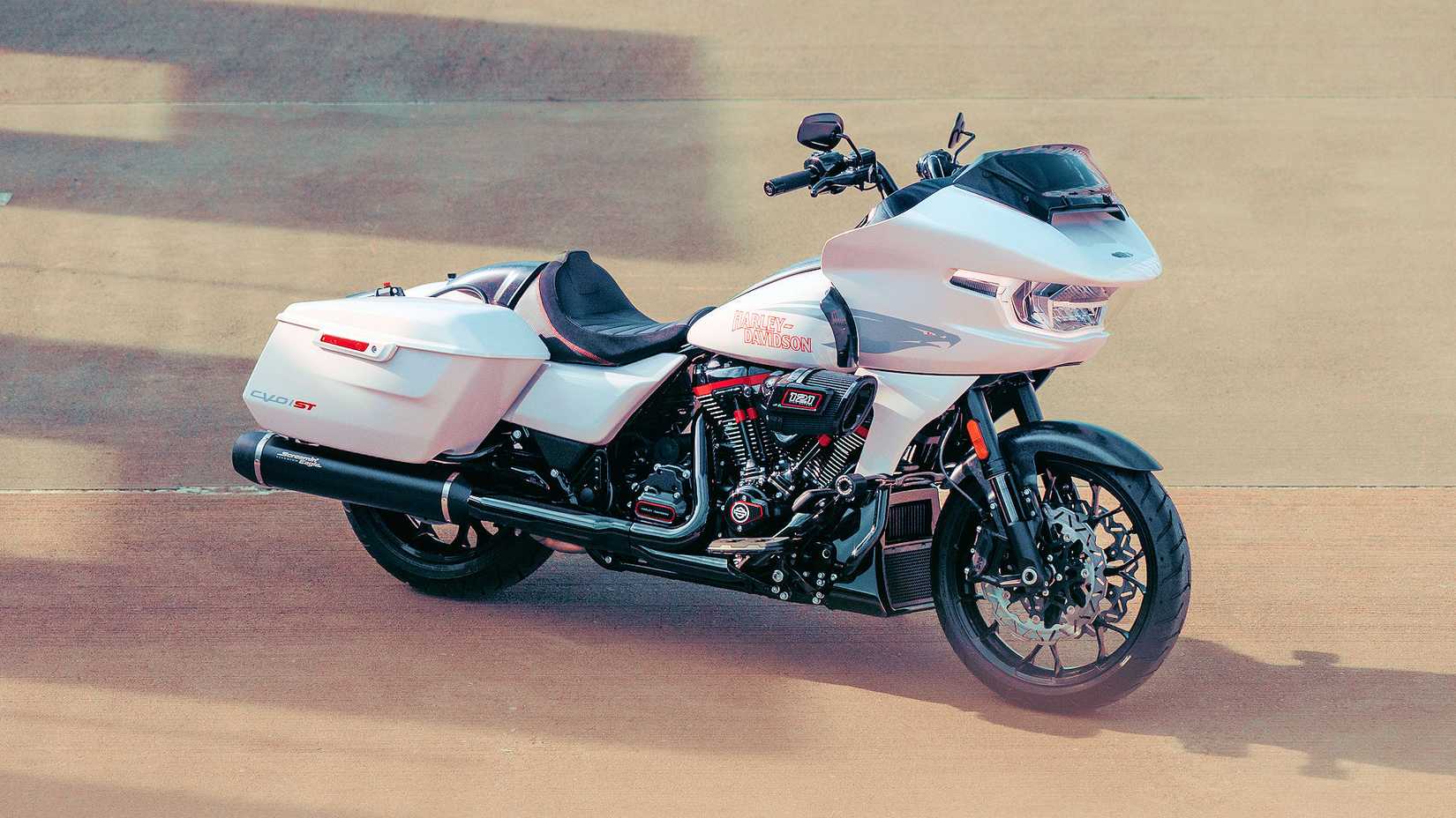 2024 Harley-Davidson CVO Road Glide ST static front quarter shot