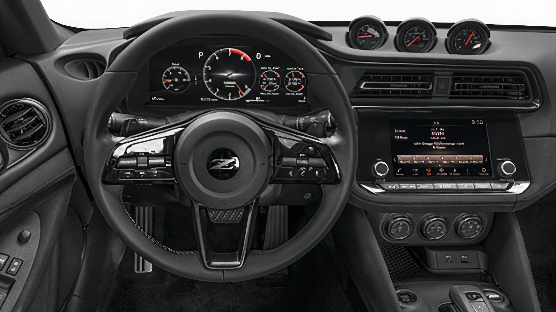 Interior of the Nissan Z Sport 2024