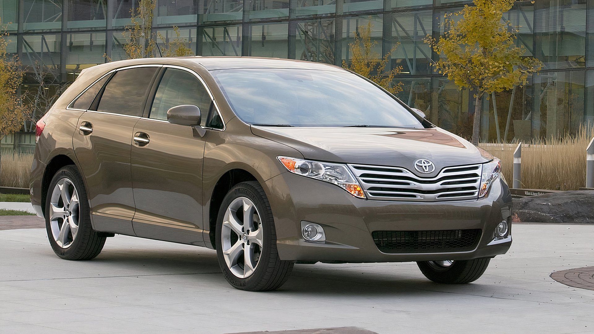 Foto frontal 3/4 do Toyota Venza 2009