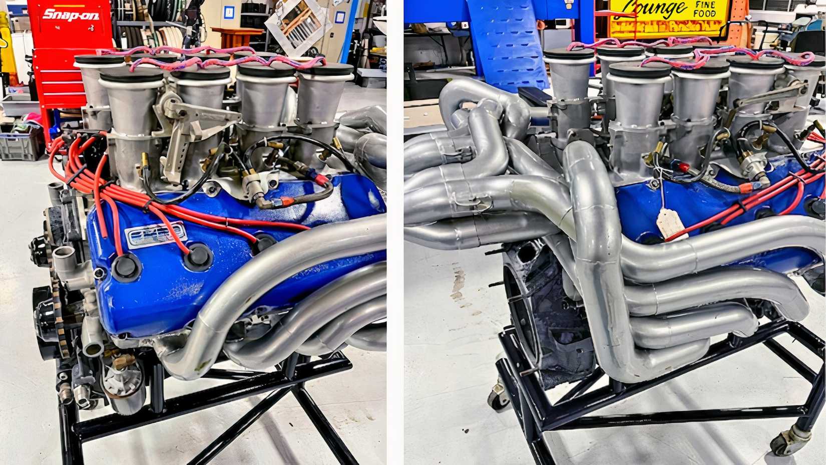 Ford Calliope Big Block Lemans V8 headers