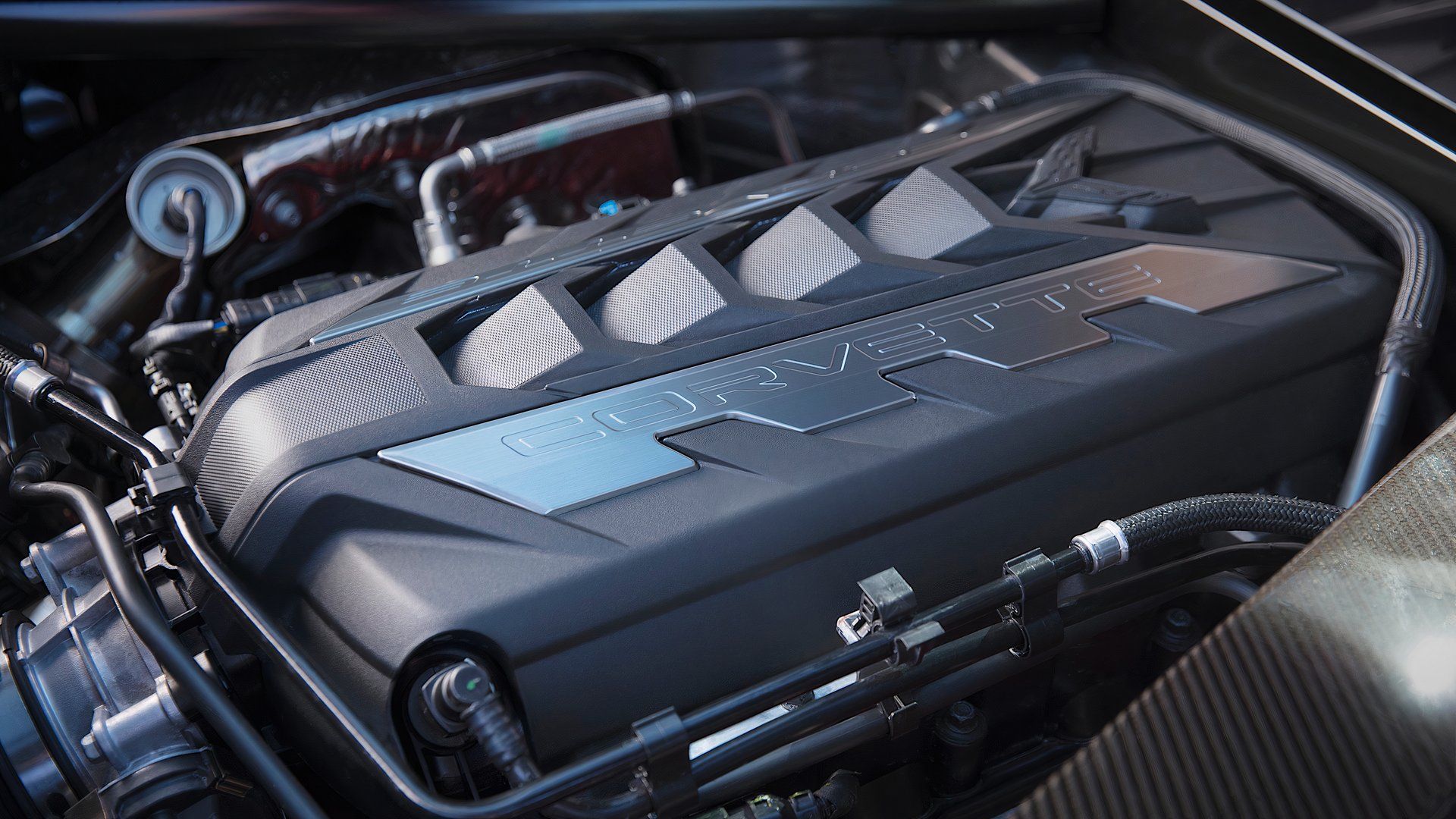 2024 Chevrolet Corvette LT2 V-8 engine