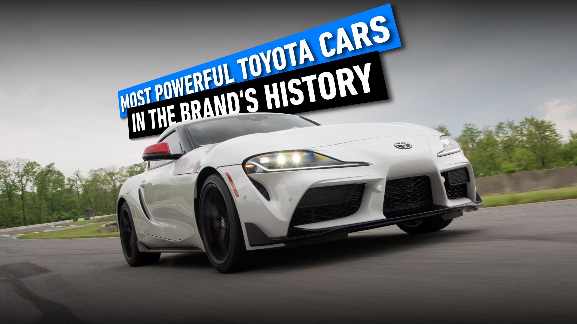 Os carros Toyota mais potentes da história da marca