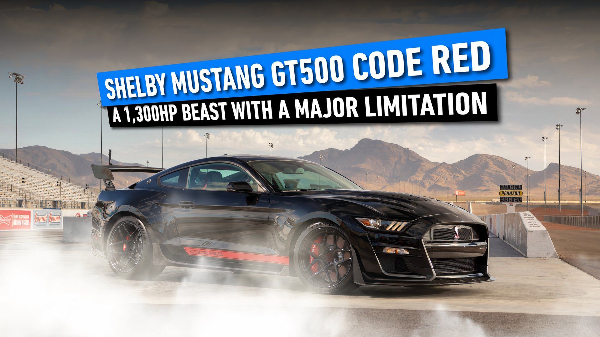 The Shelby Mustang GT500 Code Red Is A 1,300HP Beast With a Major