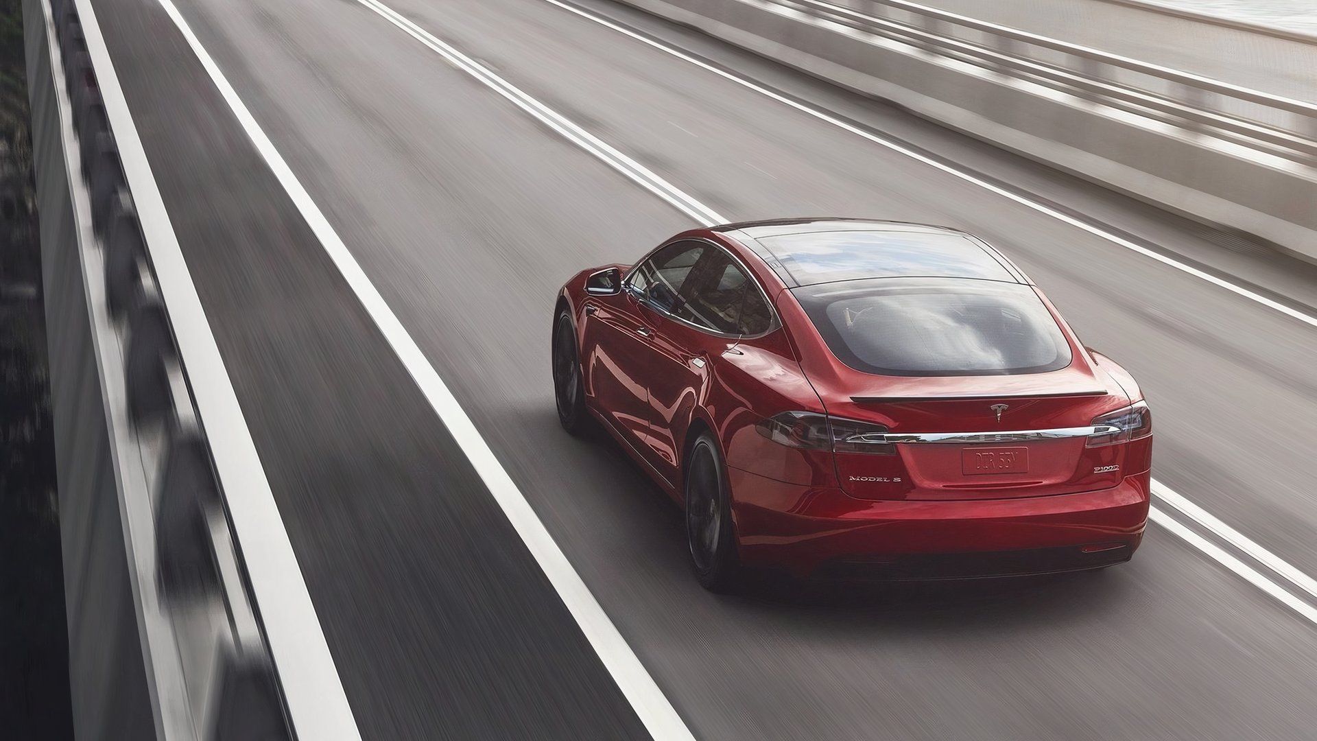 Foto dinâmica do Tesla Model S 2019