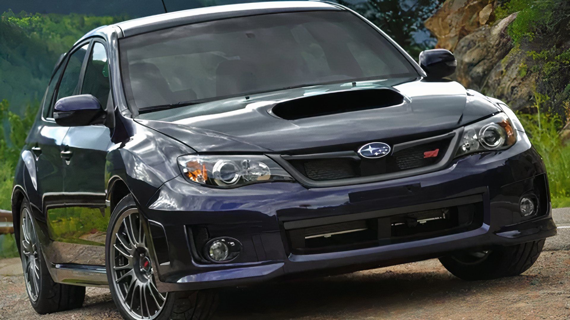 2014 Subaru Impreza WRX STI front view