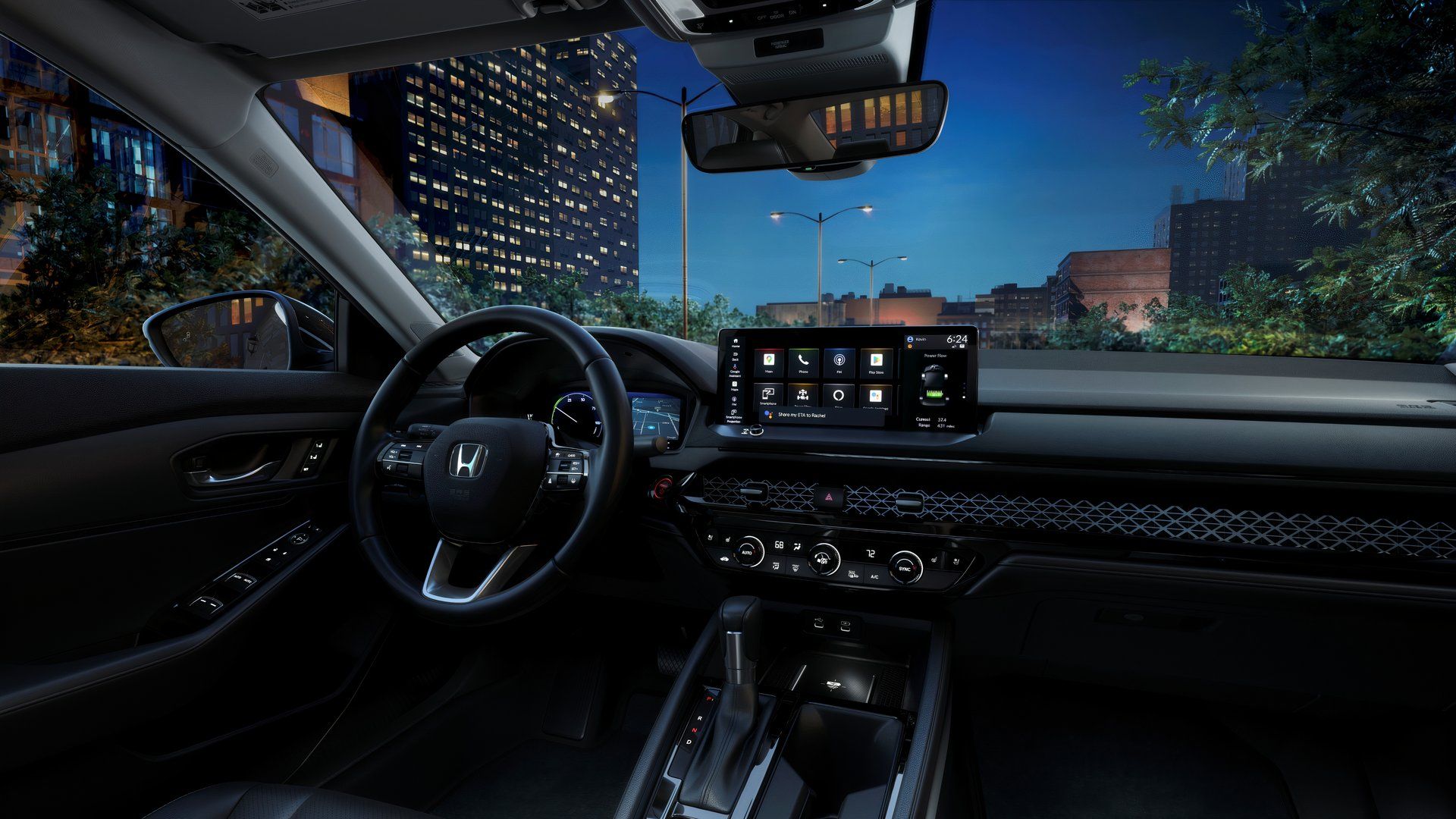 2024 Honda Accord Hybrid Touring Dashboard from the passenger seat