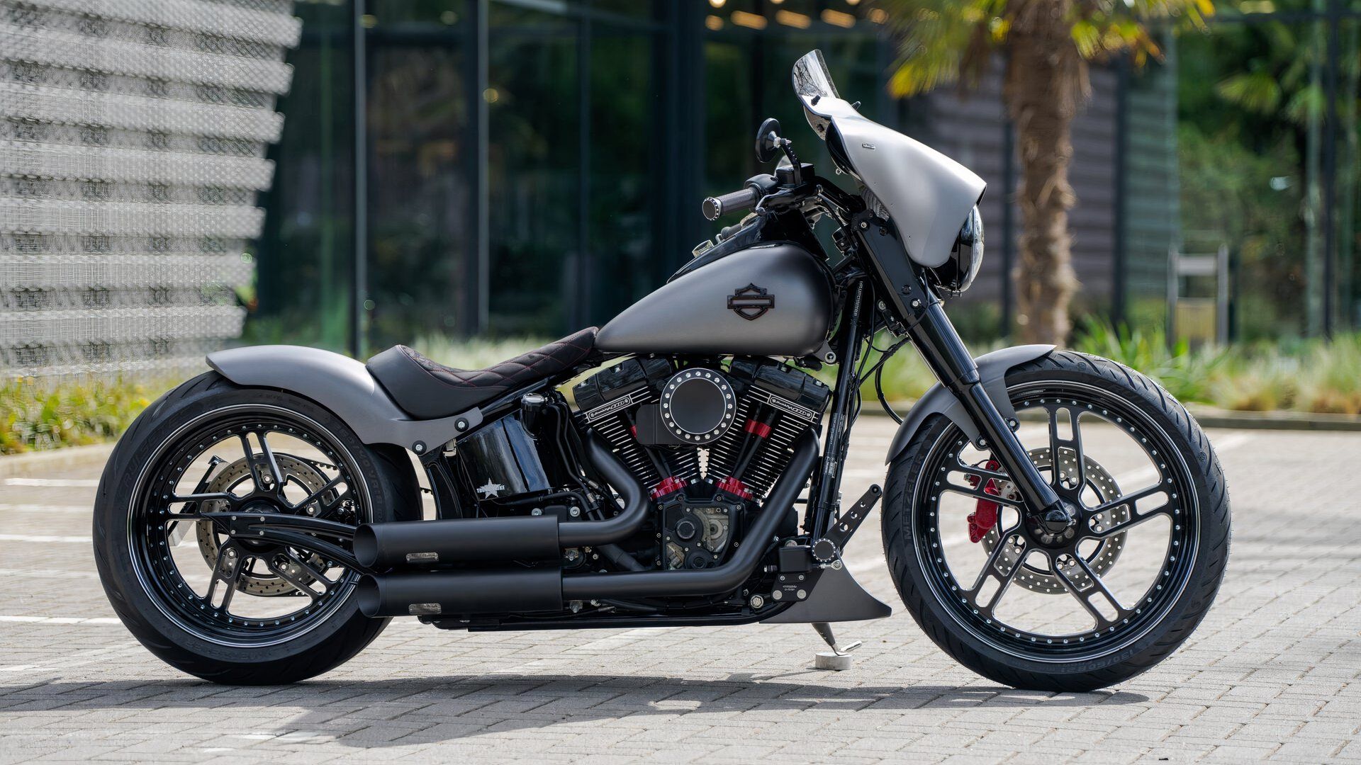 G-MINE HARLEY-DAVIDSON タンク、シート、カウル Harley-Davidson® Leather Tank Panel w/ Embossed Willie G